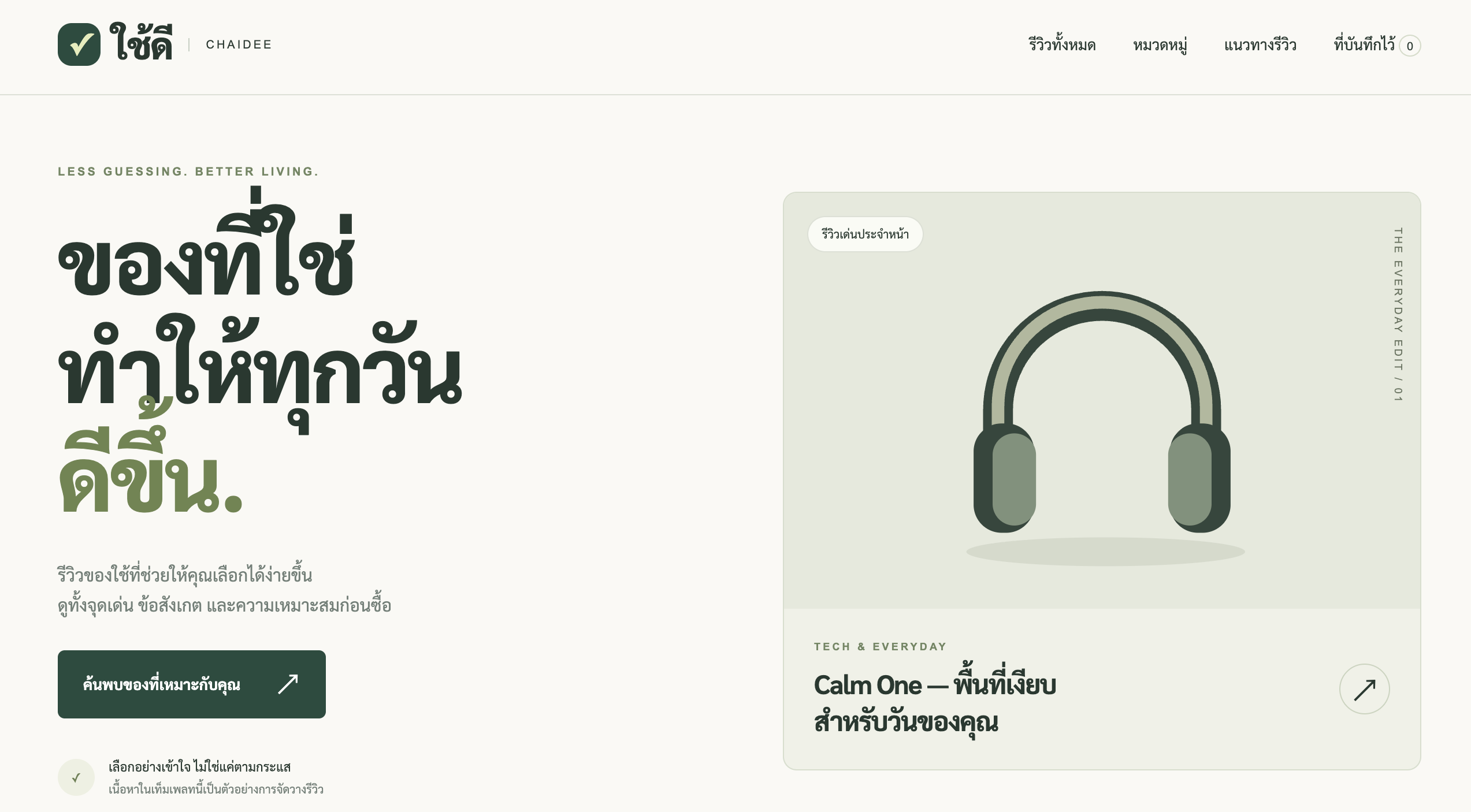 Chaidee-Review