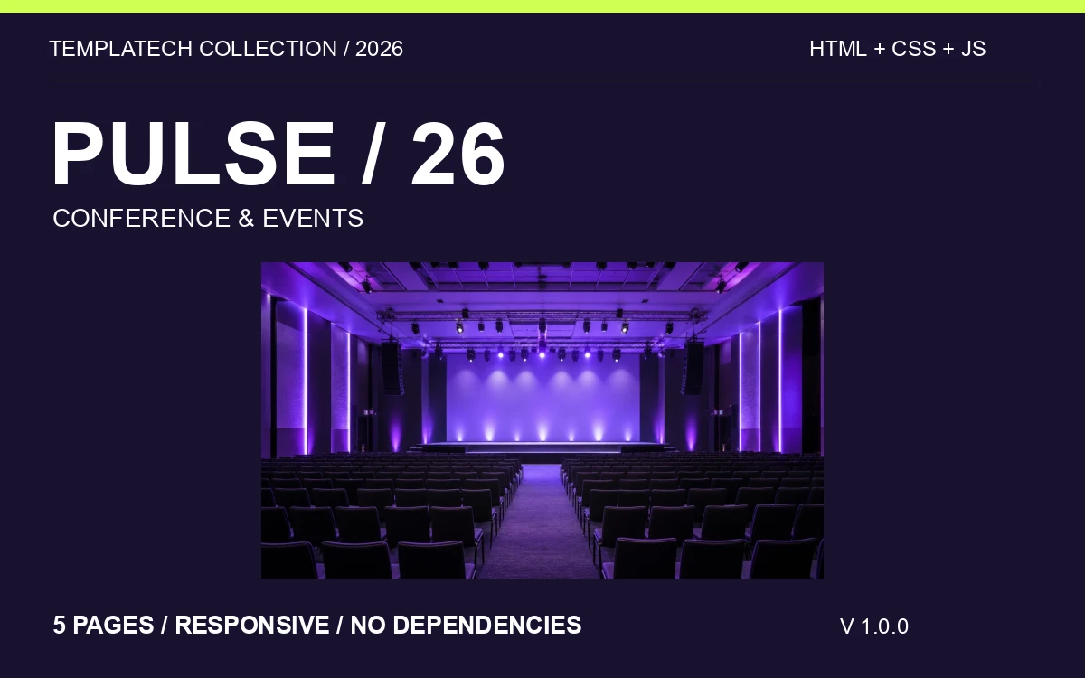 PULSE Conference — เว็บไซต์อีเวนต์และสัมมนา